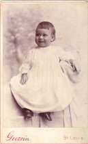 Bruce Seddon as a toddler